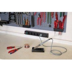 Brennenstuhl Bremounta 5-Way Power Strip Black 3m - Reliable, Stylish, and Versatile!